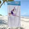 Celebrity K-KamilaS ValievaS Towel ultra-fine fiber quick drying absorbent bath towel, outdoor swimming sports towel