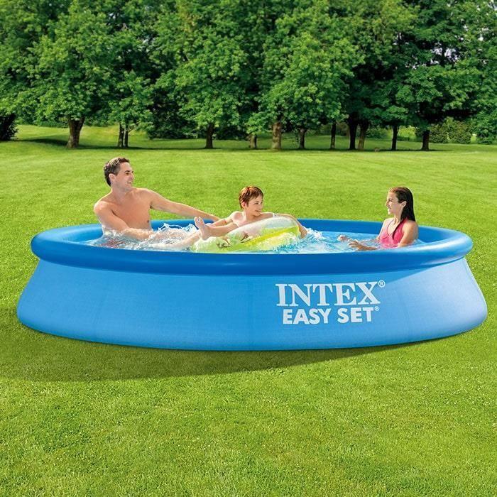 Piscine autoportée - INTEX - Easy Set 3,05m x 0,61m - Capacité 3077L - Épurateur 1,25m3/h