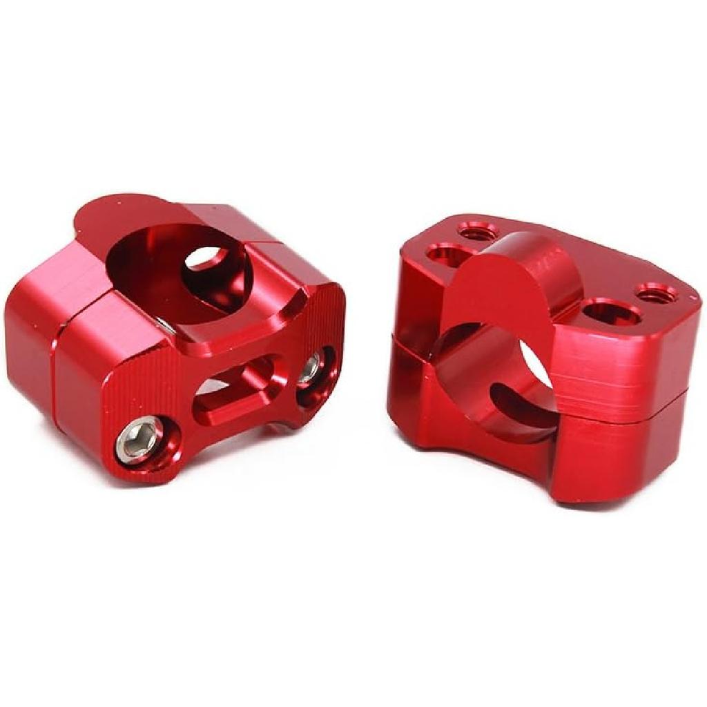 Lenker Fett Lenkererhöhungen CNC-Aluminium Montageklemme Adapter Austausch 7/8" - 1 1/8" für CRF YZF KXF KLX RMZ DRZ KX RM YZ SX EXC XC 65 85 125 250