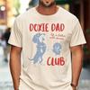 Funny Men's Cotton Tees Vintage Dachshund Dad Club Graphic T-Shirt Life Is Better with Doxies Casual Cotton Tee Gift for Dad