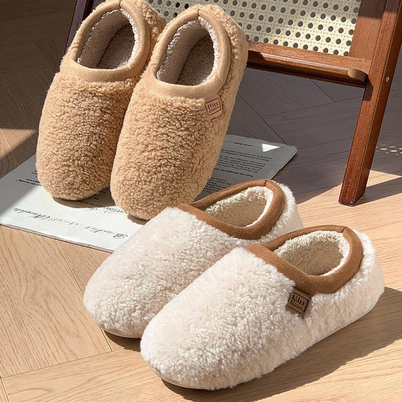Cotton Shoes, Women's Shoes, Home Slippers, Padded and Anti-slip Design