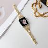 Butterfly Alloy Fashion Watch Bands for Watch 10/9/8/7 IWatch 40/42/44/45mm Bangle Design Press Buckle Full Color Printing