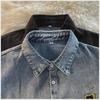 Men's Retro Loose-Fit Denim Short-Sleeve Shirt, Hong Kong and Korean Style, Trendy All-Match Half-Sleeve Jacket for Summer