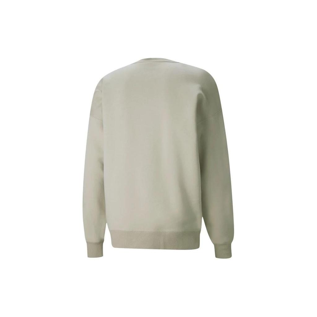Puma Small Logo Crew Neck Sweatshirt 'Grey' Men's 534365-41