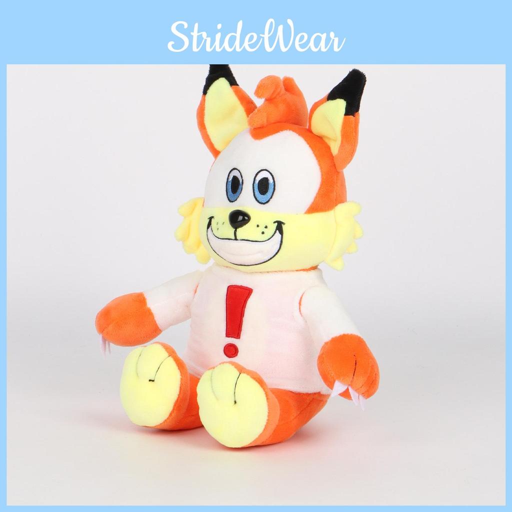 Bubsy Plush Fox Toy Animal Stuffed Doll Cartoon Kids Bedroom Decoration Gift