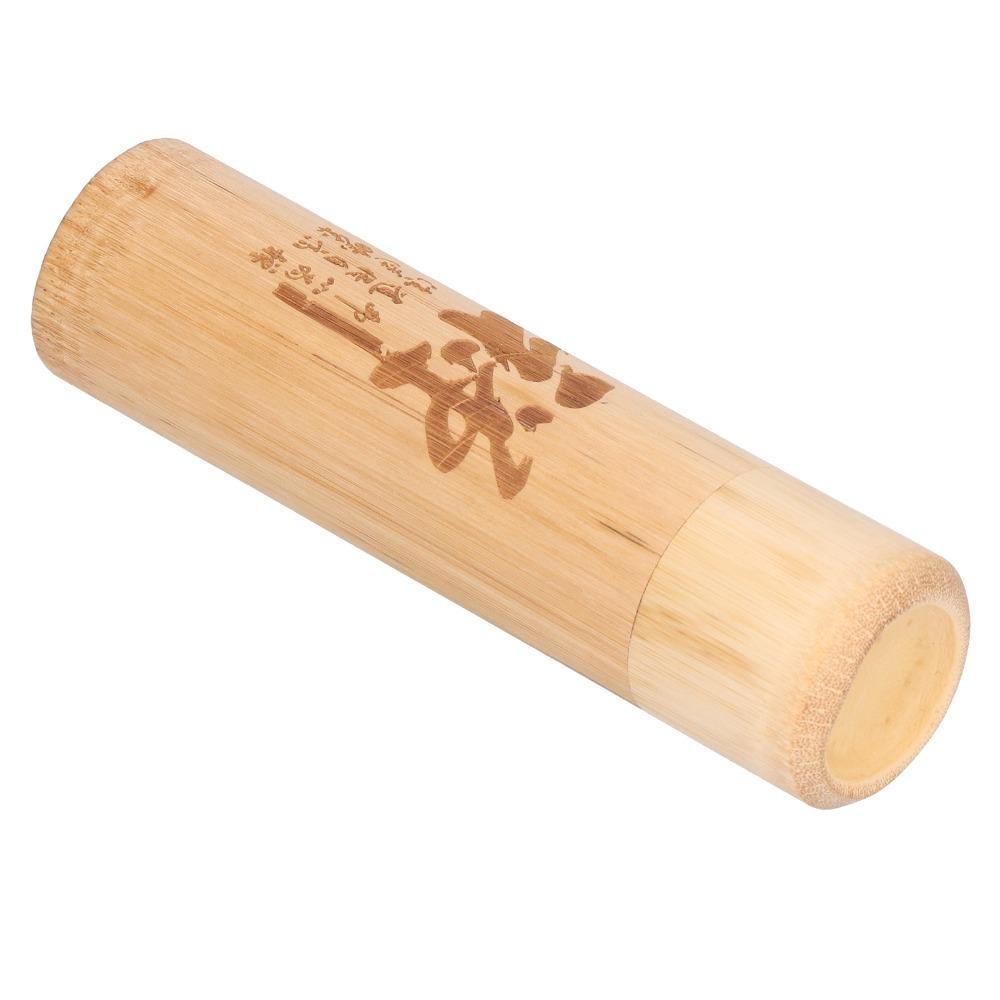Bamboo Material Bamboo Tea Canister Loose Leaf Tea Storage Box Bamboo Tea Jar  Kitchen Use