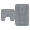 Bathroom Mat 2 Pcs Fabric