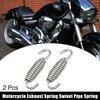 2-10Pcs 45mm 54mm 65mm Motorcycles Exhaust Pipe Spring with Hook Exhaust Pipe Spring Hook Modified Accessory
