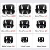 Car Logo Grille Trunk Steering Wheel Emblem Replace Decoration Sticker For Honda Odyssey Spirior CR-V Civic HR-V City Accord