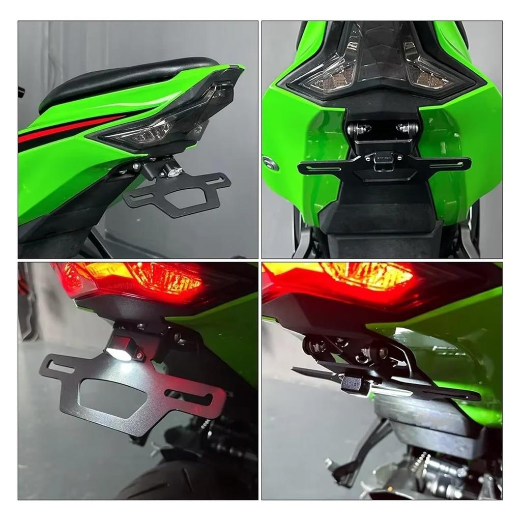 Motorcycle Fenderless Kit for Ninja ZX-4R ZX-4RR ZX-25R ZX 400R 400RR Motorcycle Hidden License