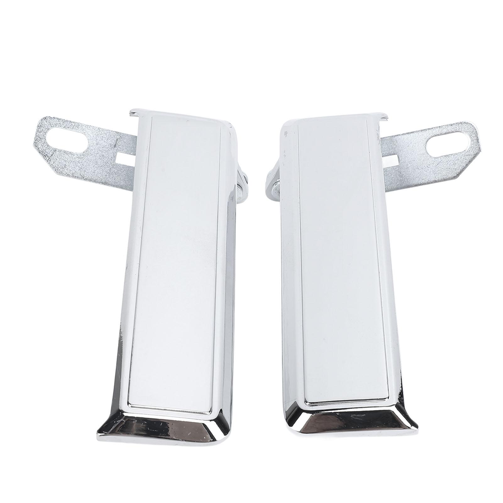 

1 Pair Chrome Outer Door Handle Rustproof Left Right Metal Exterior Door Handle Set For Land Cruiser FJ40 BJ40 BJ42 FJ45