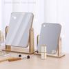 1 Stück Holz Schminkspiegel Klar Persönlicher Gebrauch Ständer Winkelverstellbar Make-up Basis Schreibtisch