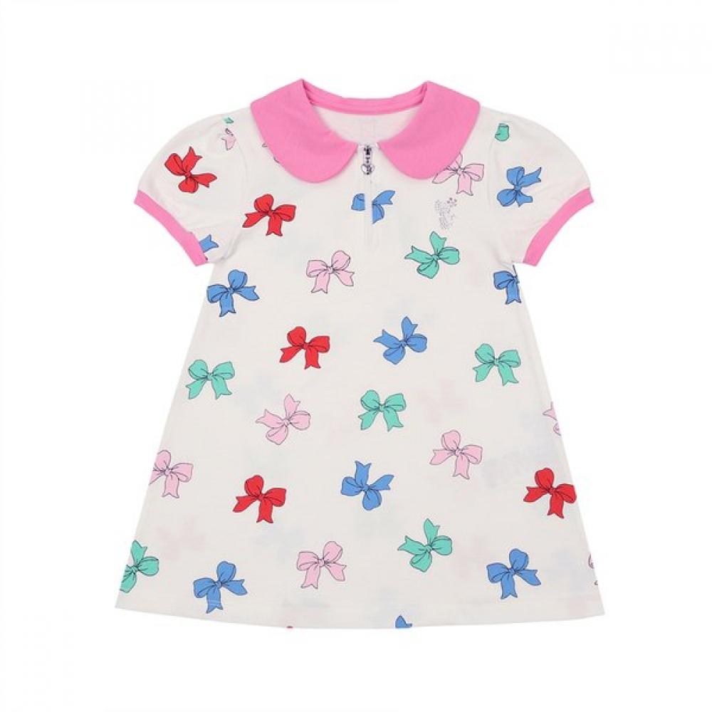 Wh French Cat Ribbon Print Op Q52dko190 W1 (white)/110