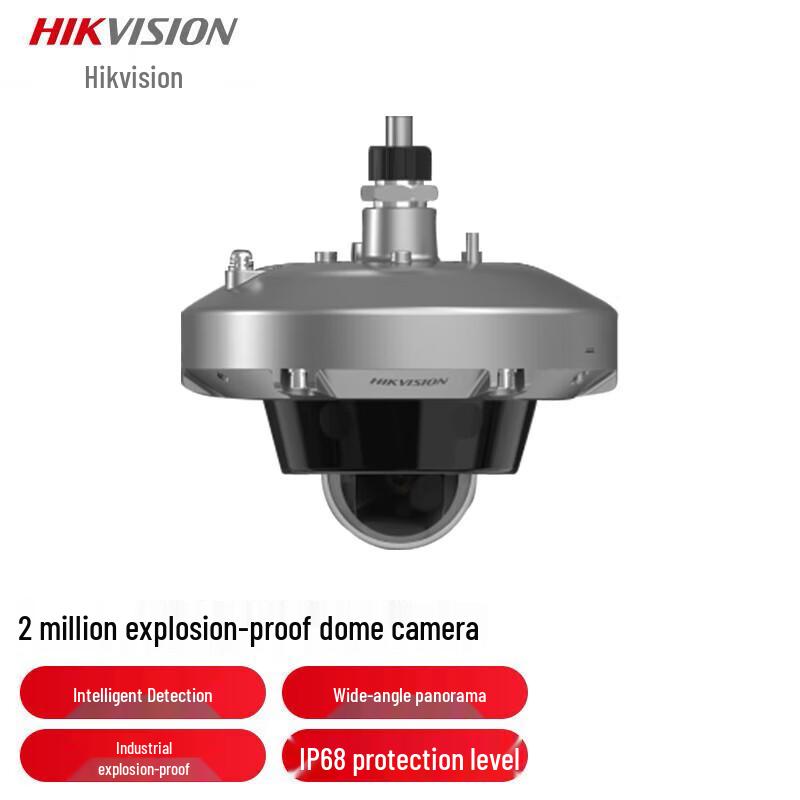 

Hikvision 2MP Full-Color Explosion-Proof IP Camera CN plug (adapter included)