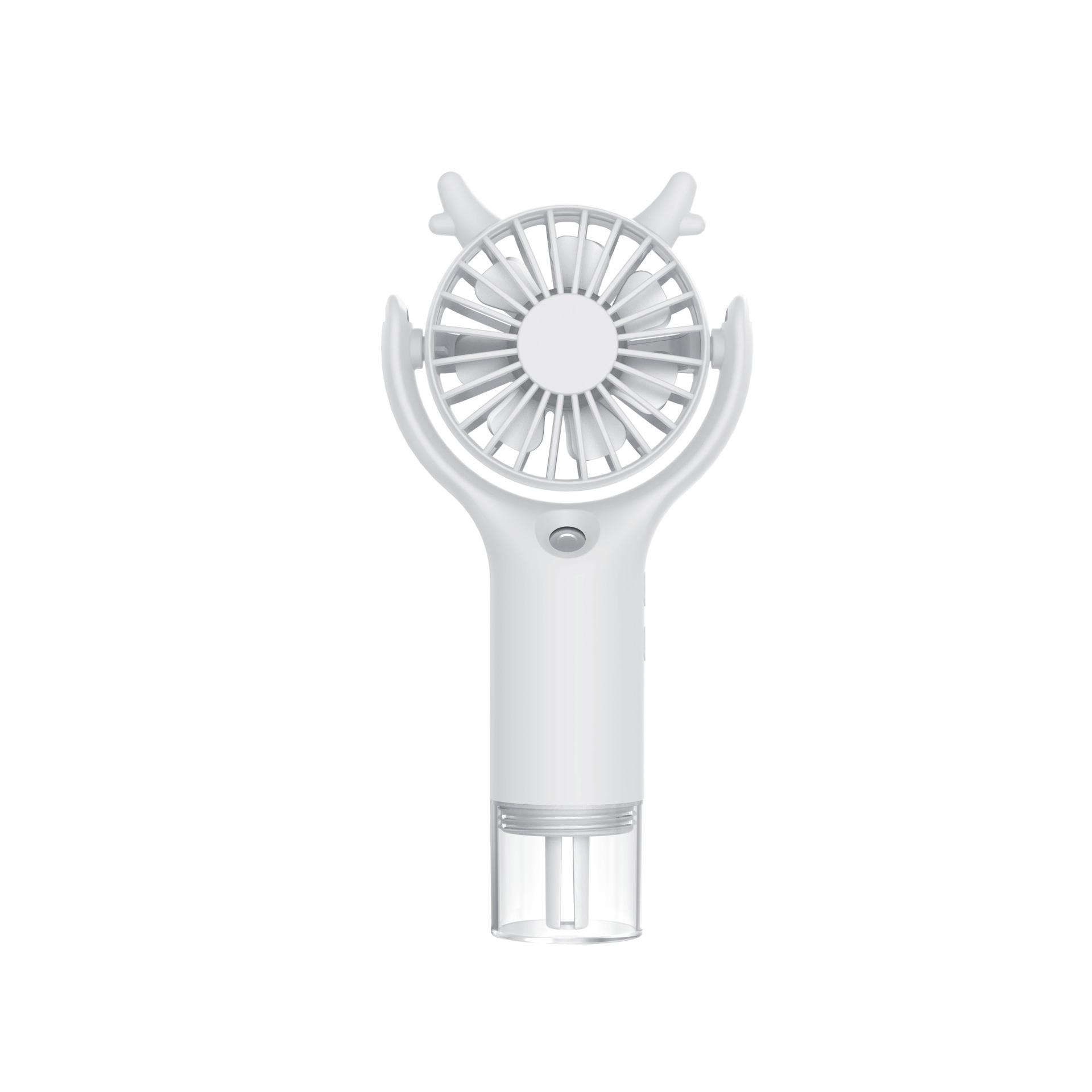 **2025 Portable USB Rechargeable Mini Humidifying Spray Fan** Spray Fan белый
