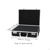 Aluminum Frame Carrying Case with Combination Lock for Personal Items Foam Insert Tool Box