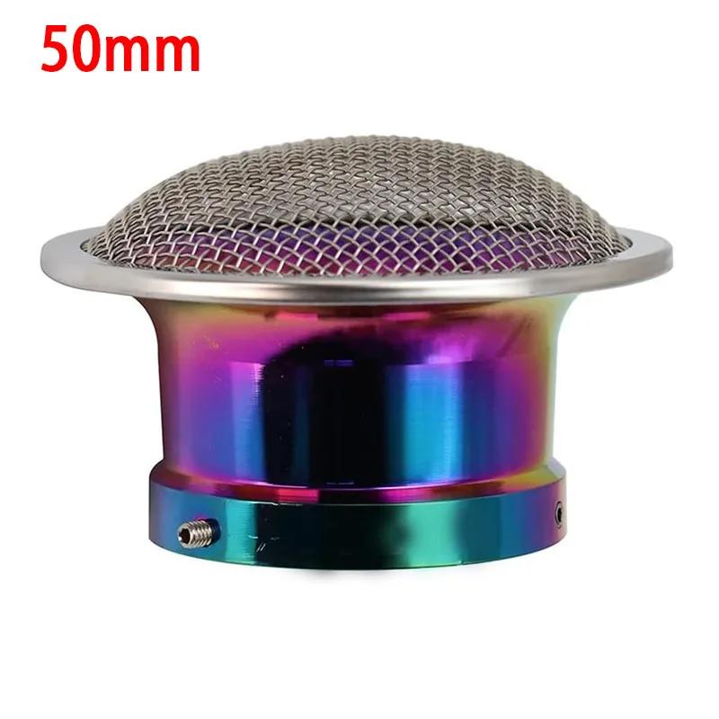 50MM Multicolor Motorcycle Carburetor Air Filter with Guaze Wind Cup For PWK 21-30mm PE 28 30mm