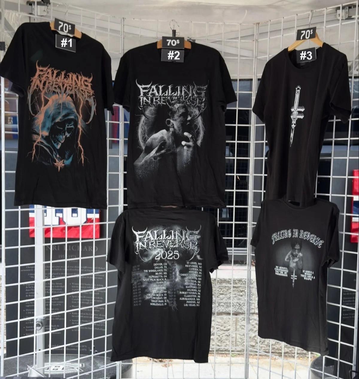SALE SALE!!! Falling In Reverse 2026 Tour Merch reprint T-Shirt All Size S-5XL S