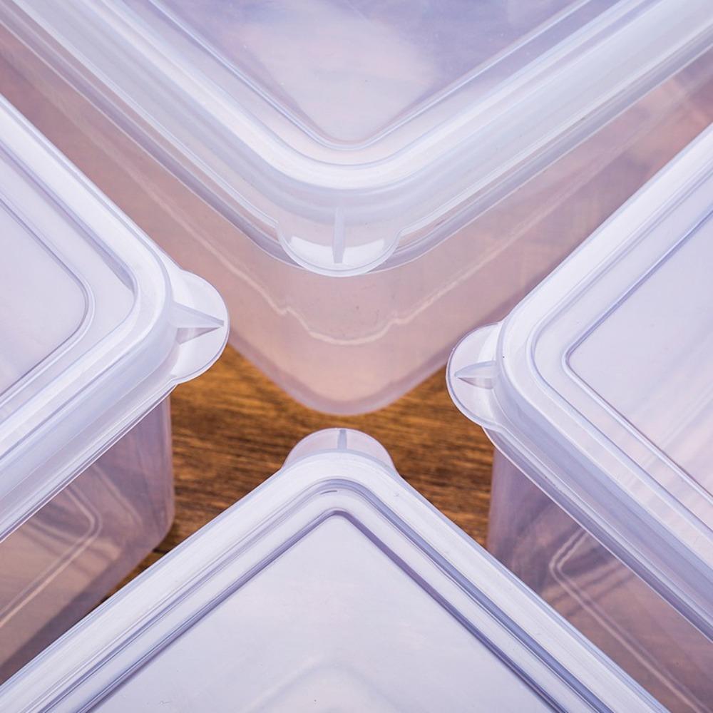 Multifunctional Kitchen Storage Box Rectangular Food Sealed Case Kitchen Organizer