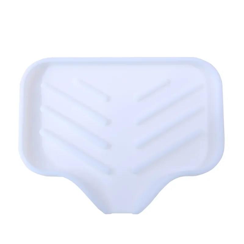 Silicone Faucet Mat Kitchen Sink Tray Soap Dispenser Sponge Drain Pad Splash Drying Countertop Storage