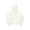 Skechers Letter Print Versatile Comfortable Hooded Long Sleeve Sweatshirt Women Sweatshirt Off-White L324W051-0074