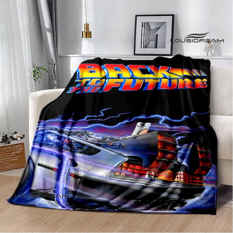 Movie Back To The Future blankets picnic blanket Warm Flannel blankets Soft and comfortable blanket bed linings Birthday Gift