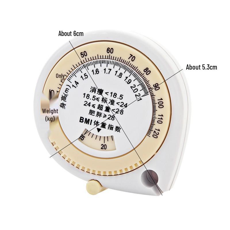 

Free Shipping: Automatic Body Measurement Tape for Waist, Leg & Fat Percentage - Soft Leather