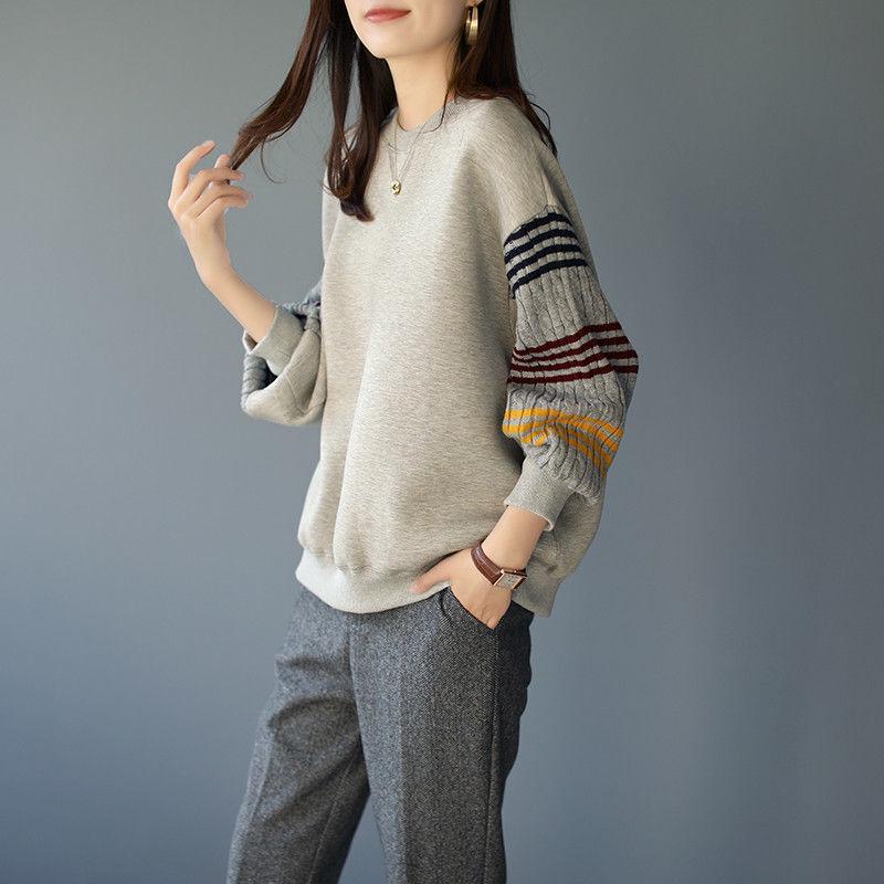 La Chapelle Women's Retro Casual Sweatshirt