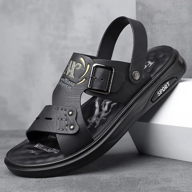 Fashion 2024 Summer Men's Sandals Comfortable Soft Sole Men Slippers Fashion Outdoor Beach Shoes High Quality Men Casual sandalias 38-46