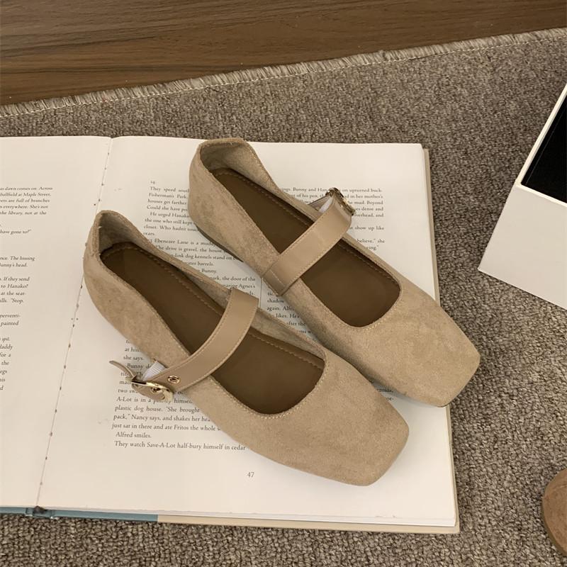 Fashion Bailamos 2025 New Brand Women Flat Shoes Fashion Round Toe Shallow Slip On Boat Shoes Soft Flat Heel Outdoor Dress Single Shoes