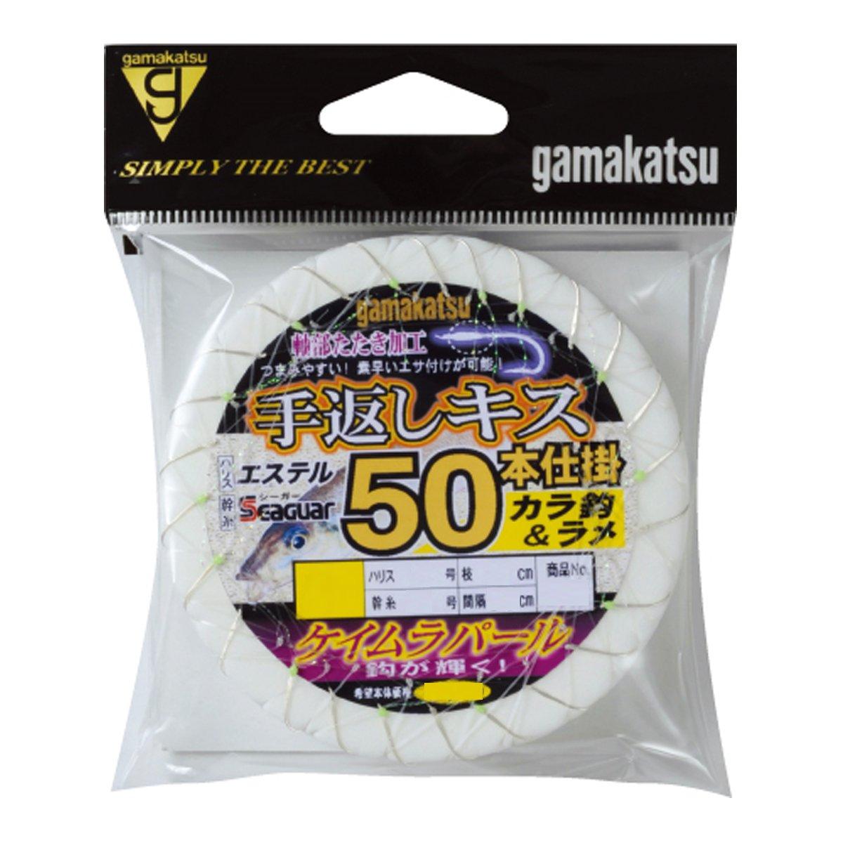 

Gamakatsu Shikisu Rig Colored Hooks Glitter N157 Hand-Returning 50-Hook (Keimura Pearl) - & 5-1