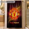 Beach TowelManchester United Custom Name Text Personalized Soft Towel for Beach Pool Indoor Home Decor Gift
