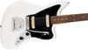 Fender Fender E-Gitarre Player II Rosewood Polar White mit Softcase Jaguar®, Griffbrett,