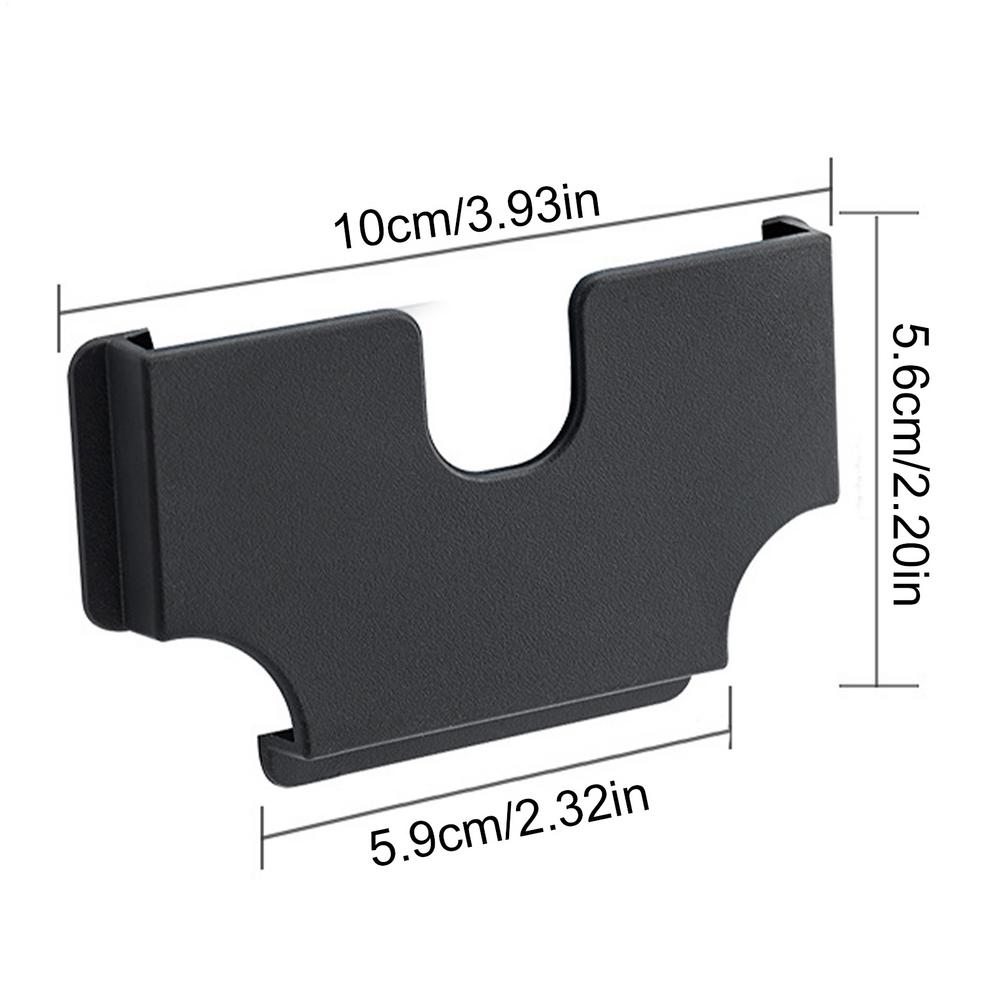 

Car Seat Console Card Holder Car Interior Card Holder Multi-function Portable Card Storage Box Car Sun Visor Card Slot Box чёрный