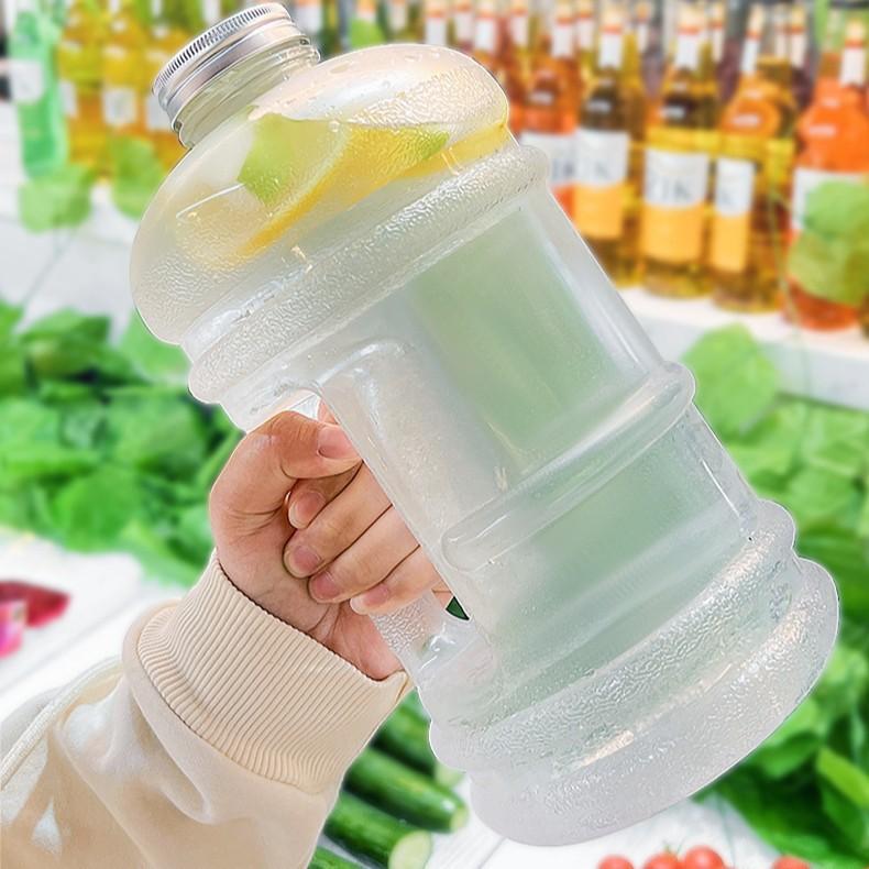 

1.7L/2.7L Fitness Cup Drinking Bottle Large Capacity Portable PC Sports Water with Straw Good-looking Student Drink Kettle 0.25L