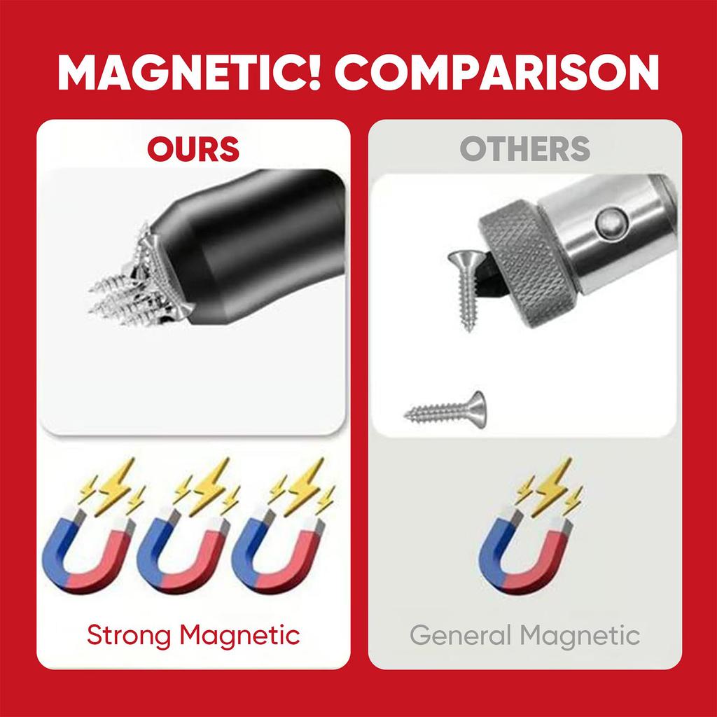 Strong Screw Ring, Screwdriver Head Ring Screw Holder With , Design Removable Coil For Drill Tools Household Repairs Mechanics