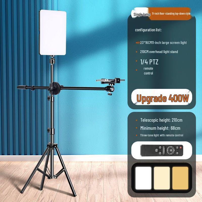 800W LED Soft Light Panel for Photography & Beauty Live Streams