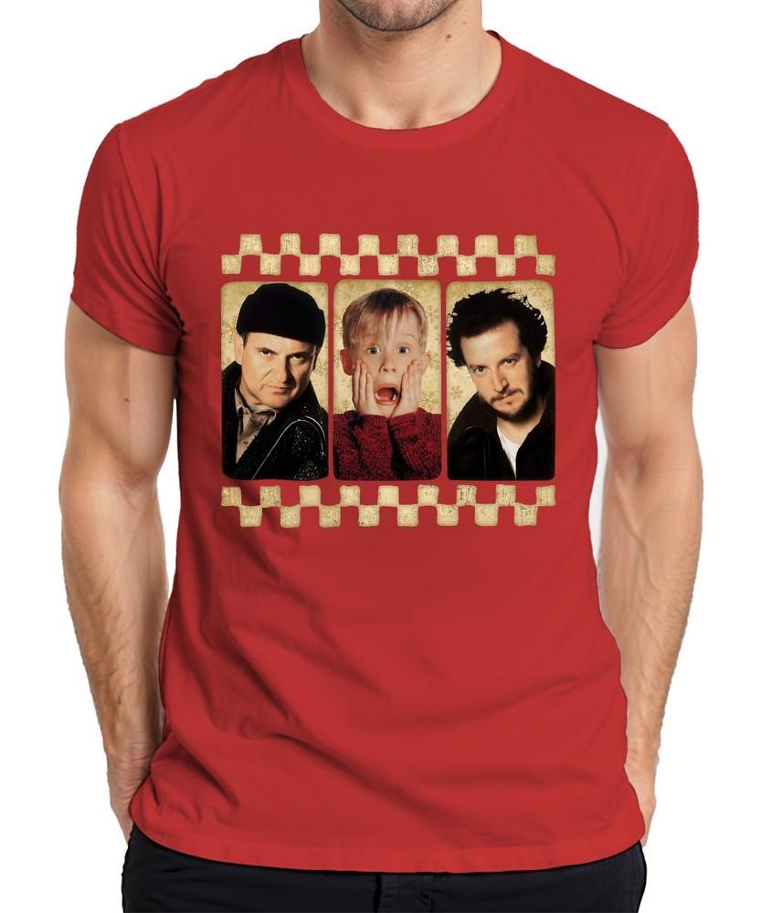 Kevin Home Alone Mccallister Movie Classic Christmas Harry Marv Unisexs TS