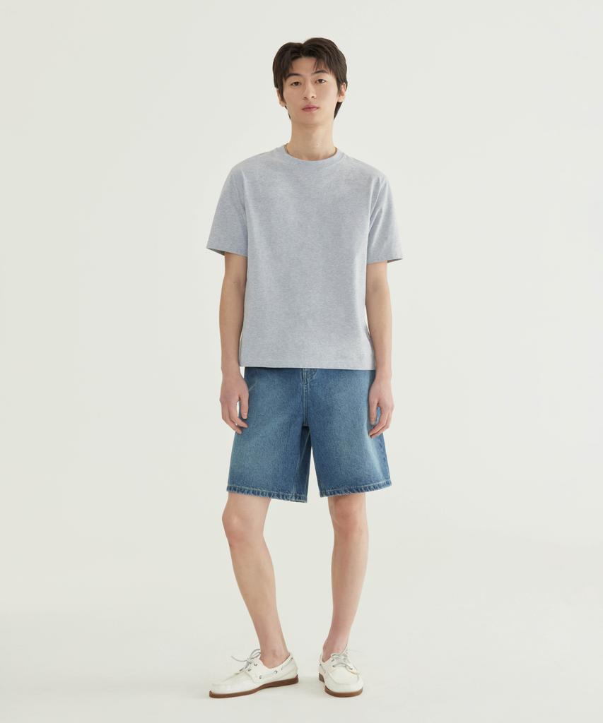 COVERNAT Regular Denim Shorts Black
