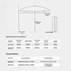 Hanyou Outdoor Stall Umbrella