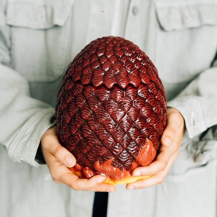 Boîte à biscuits - erik editores - game of thrones la maison du dragon - céramique - 17x21x17 cm - cylindrique