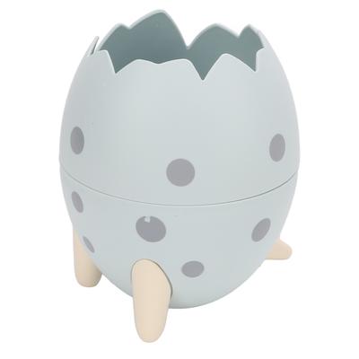 Dinosaur Egg Pencil Holder Space Saving Opening Design Detachable Structure PP Dinosaur Egg Shape