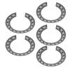 5Pcs Sound Hole Sticker 39in Round Classical Guitar Guard Tools Environmental Protection PVC