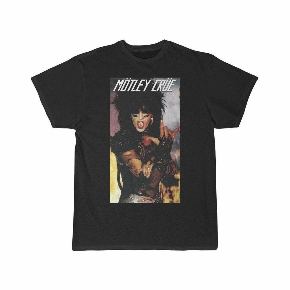 Nikki Sixx Unisex Cotton T-Shirt Gift For Birthday Size S-2XL Unisex T-Shirt XXXXL
