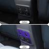 Rear Window Switch Button Panel Frame Cover Trim For Ford Bronco +Purple