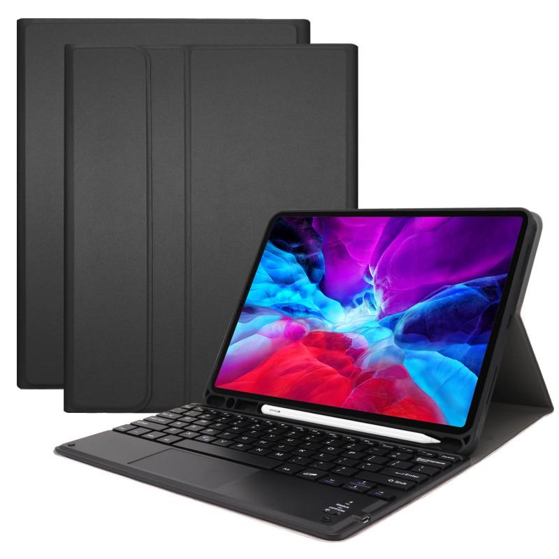 IPad 10.2 11-inch Pro Air Keyboard Case With Pen Slot Magnetic Stand PU Leather Cover Compatible 10th Gen 9th 8th