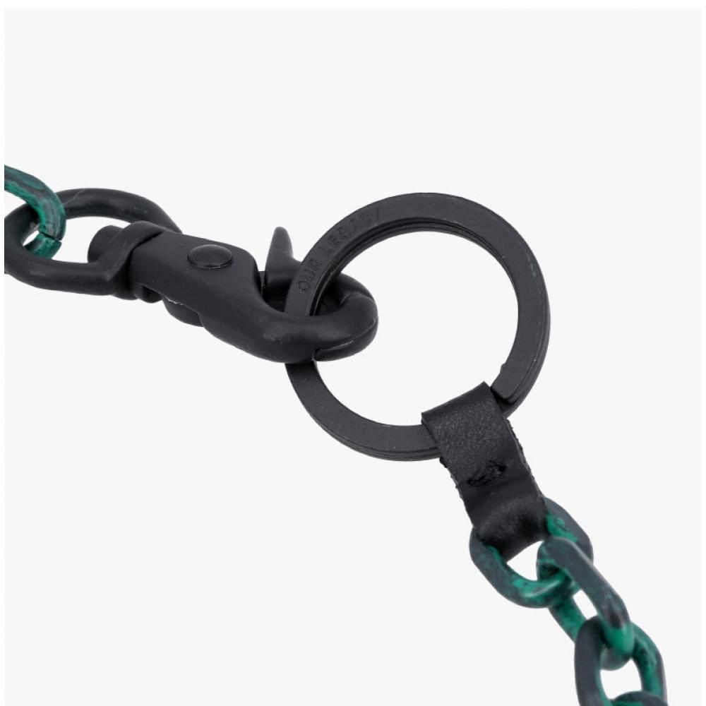 Our Legacy Radon Oxidized Green Brass Necklace A4258lo