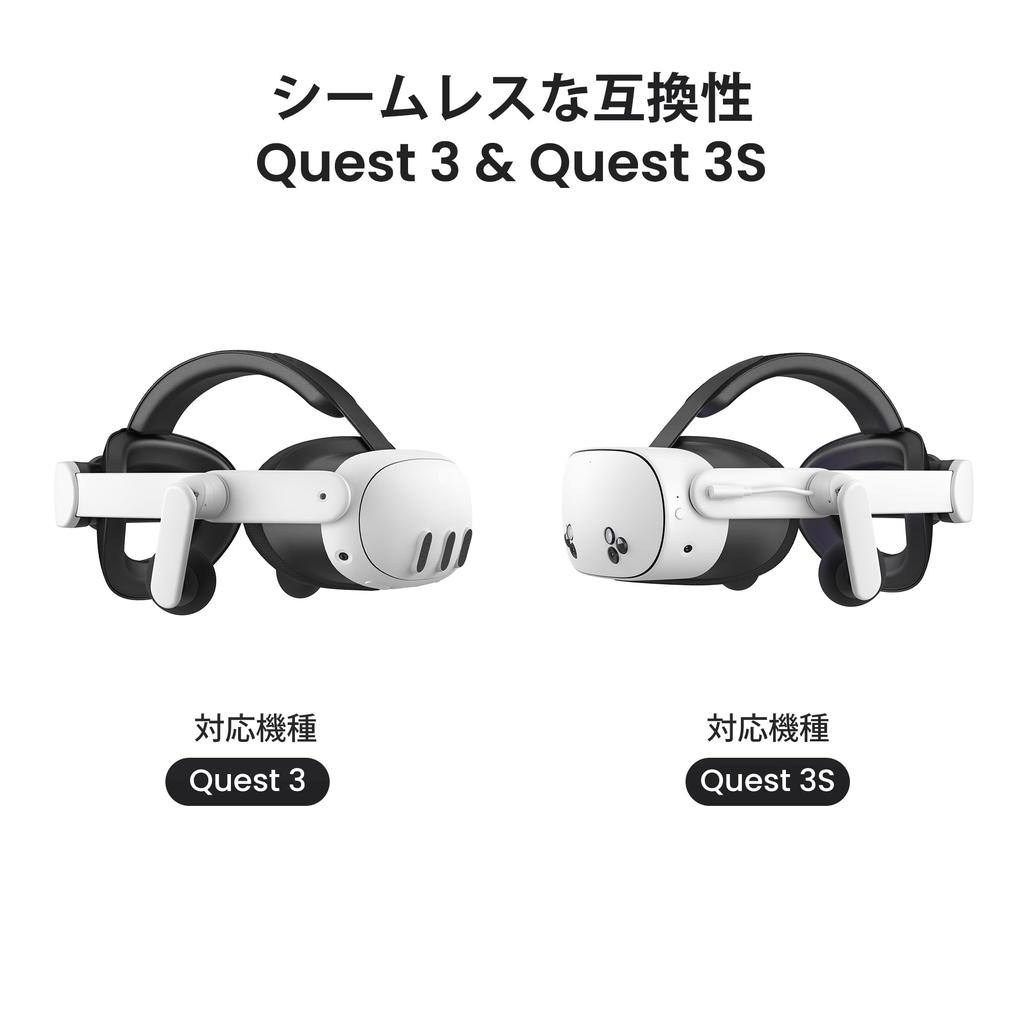 KIWI design K4 Duo Audio Kopfband für Meta Quest Ausbalancierter Klang Dual Schnell Kompatibel mit Quest VR Zubehör All-in-One 3S/3, Qualität, Laden,