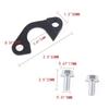 Oil Pump Pipe Bracket Stainless Steel Support for LS1 For LS2 LS3 Engine Repair