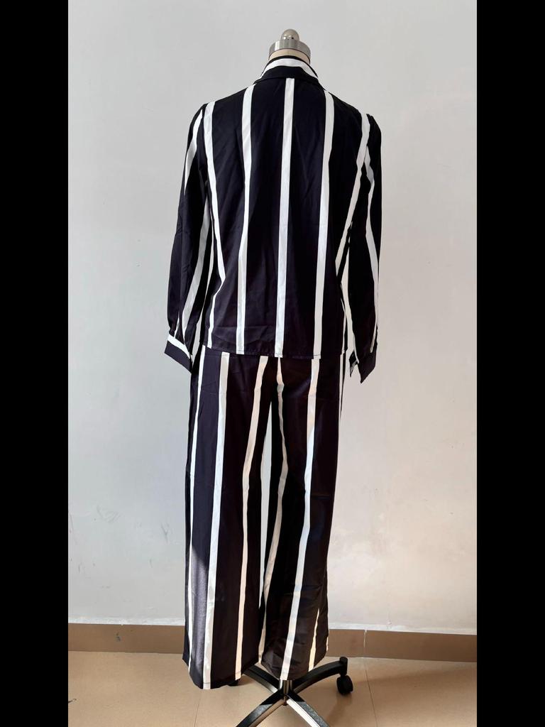 Damen 2024 Herbst Casual Europäischer & Amerikanischer Zweiteiler: Langarmshirts & Hosen